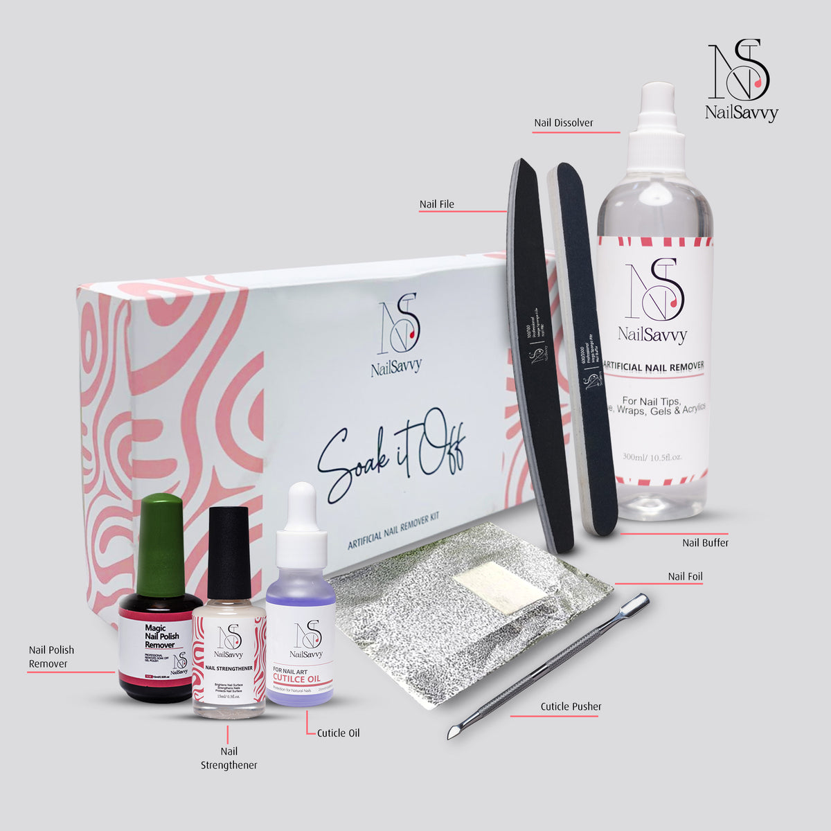 SOAK-OFF KIT (I1)