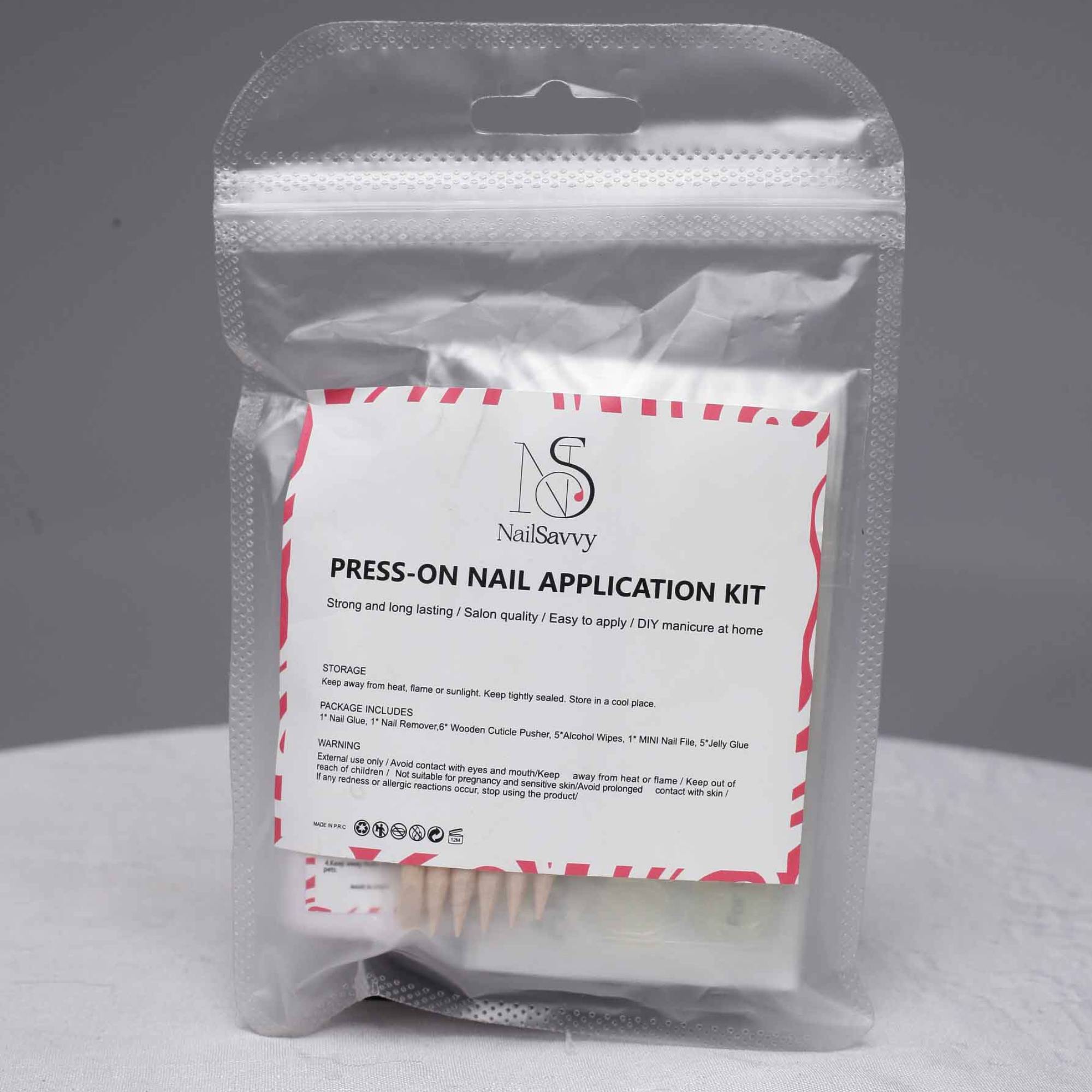 PRESS-ON NAILS APPLICATION KIT (H3)