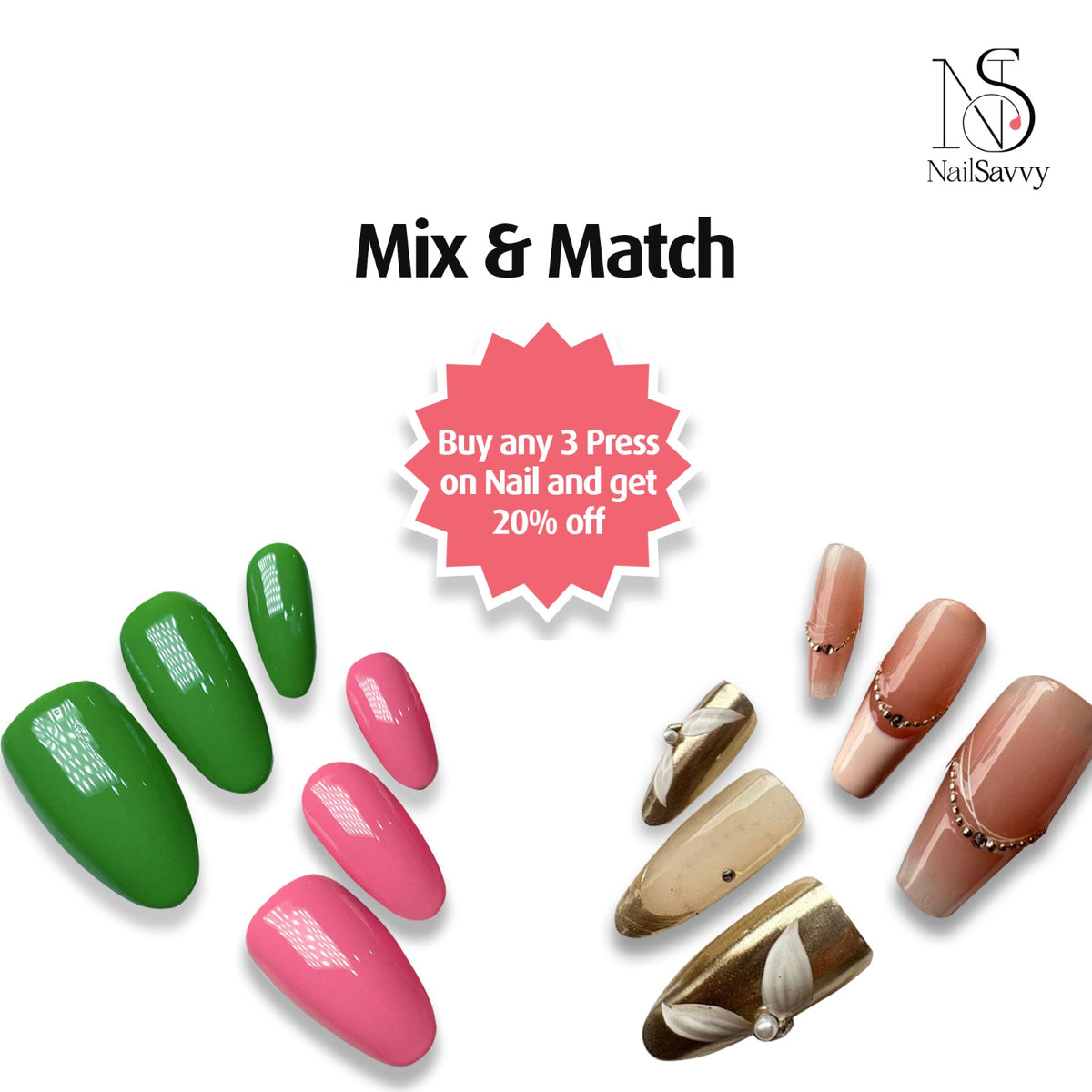 Mix & Match Bundle – 20% discount
